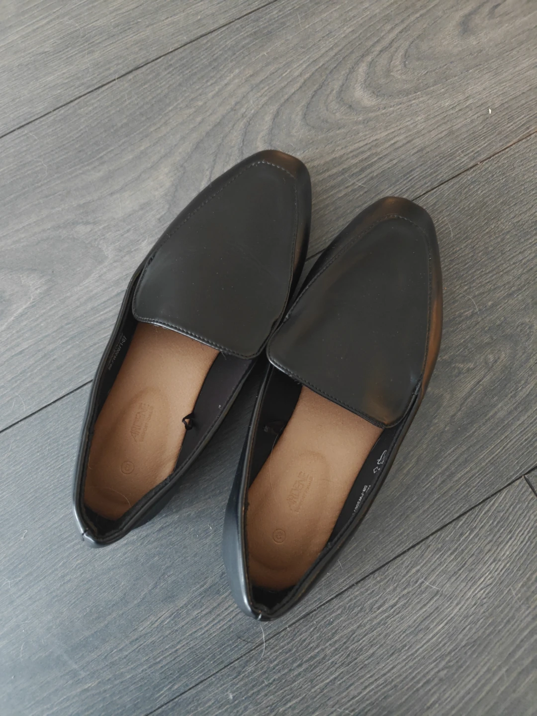 Black Loafers - Size 8