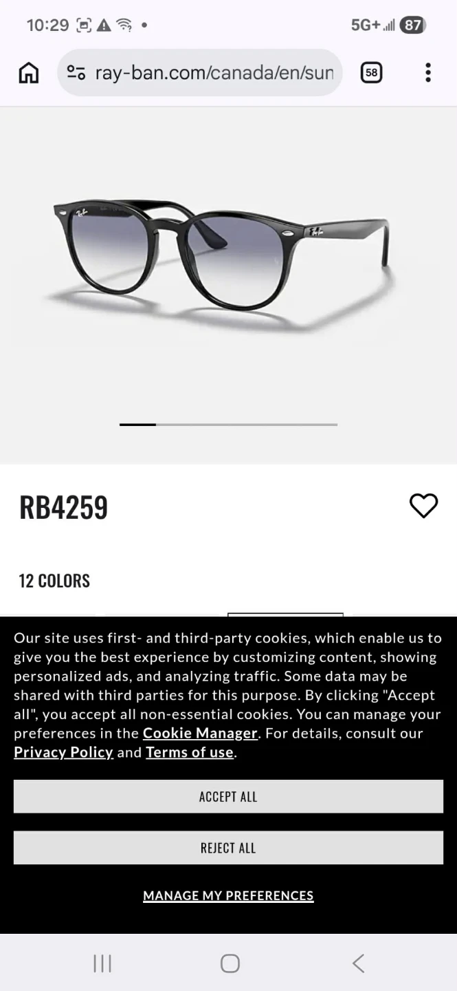 Ray-Ban RB4259 Sunglasses - photo 4