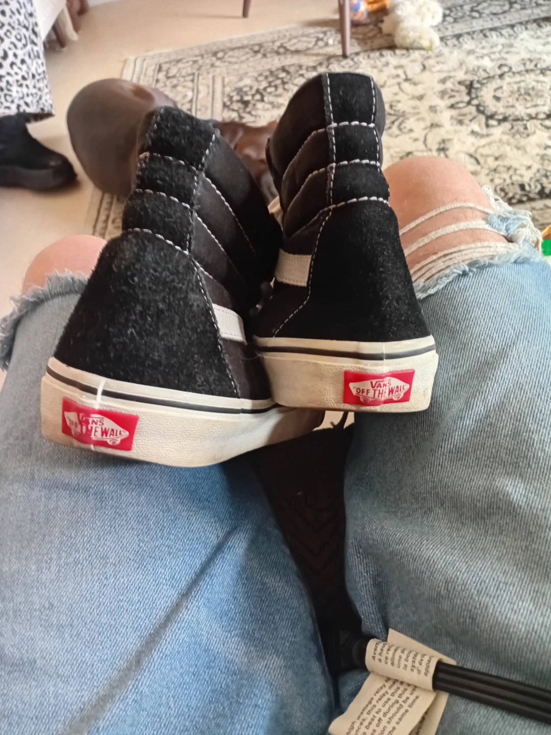 Vans Sk8-Hi Black Suede High-Top Sneakers - photo 2