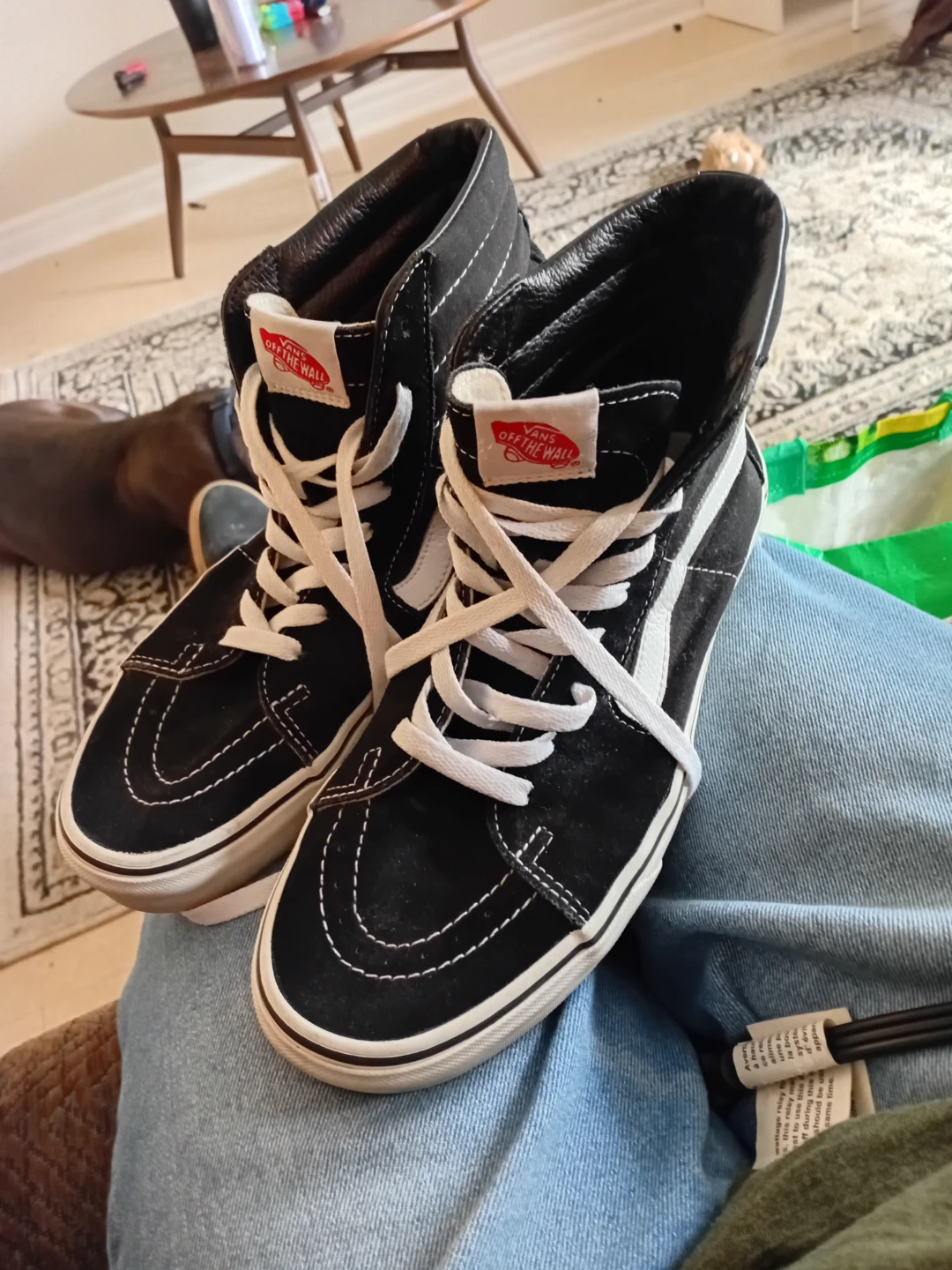 Vans Sk8-Hi Black Suede High-Top Sneakers - photo 3