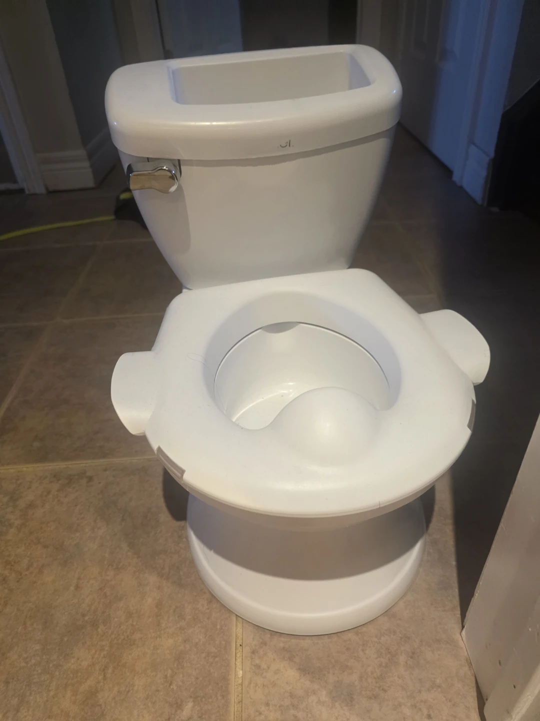White Plastic Potty Training Seat