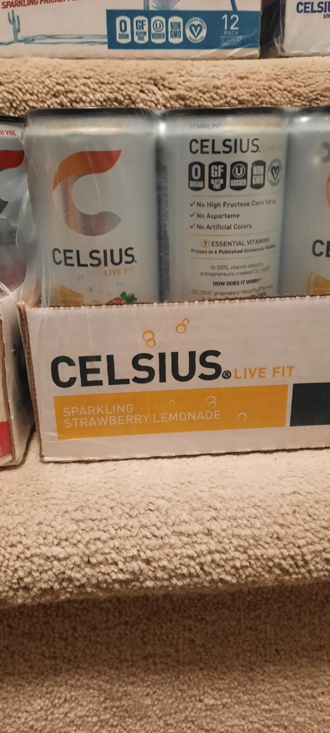 New Celsius Energy Drink Cases x5 - photo 3