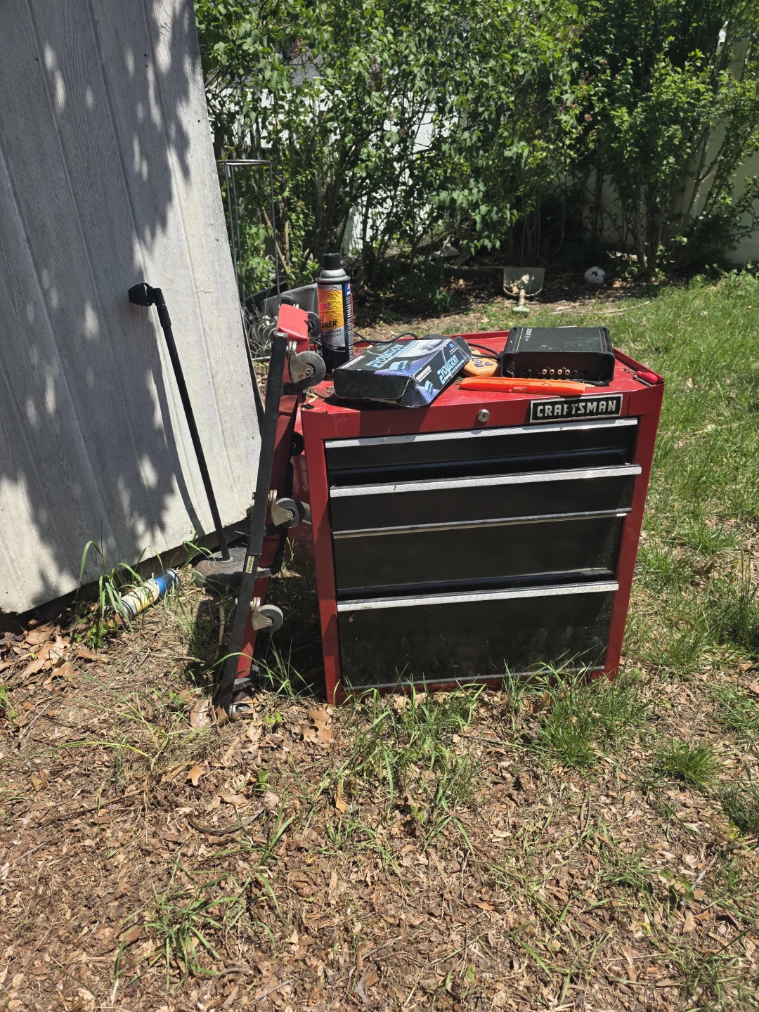 Craftsman Red Rolling Tool Chest Cabinet