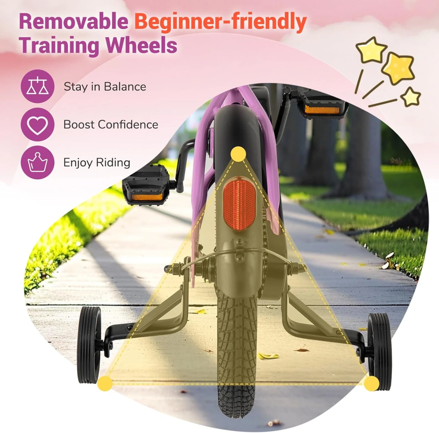 COSTWAY Kids Bike 16 Inch Children Toddler Bicycle - photo 5