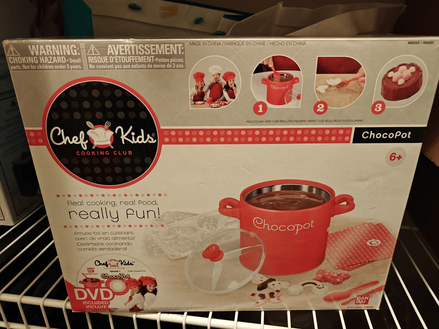 Chef Kids ChocoPot Chocolate Maker with DVD