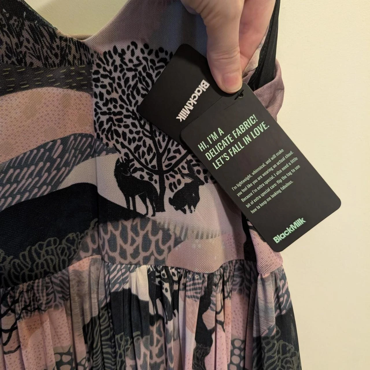 Black Milk Edge of Night Sheer Midaxi Dress  Size L - photo 5