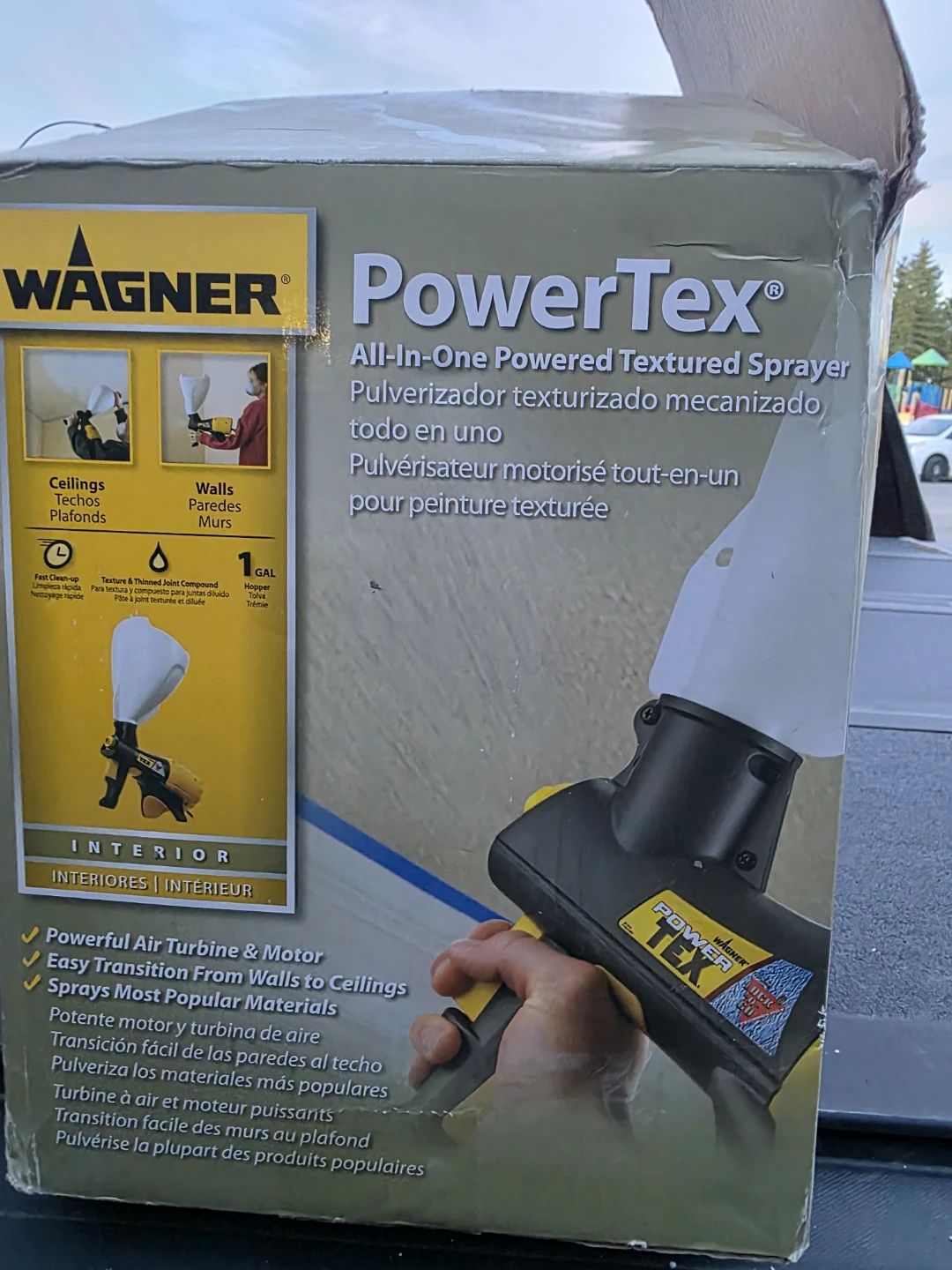 Wagner PowerTex All-In-One Powered Textured Sprayer - photo 2