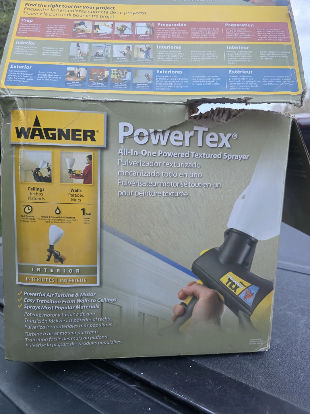Wagner PowerTex All-In-One Powered Textured Sprayer - photo 3