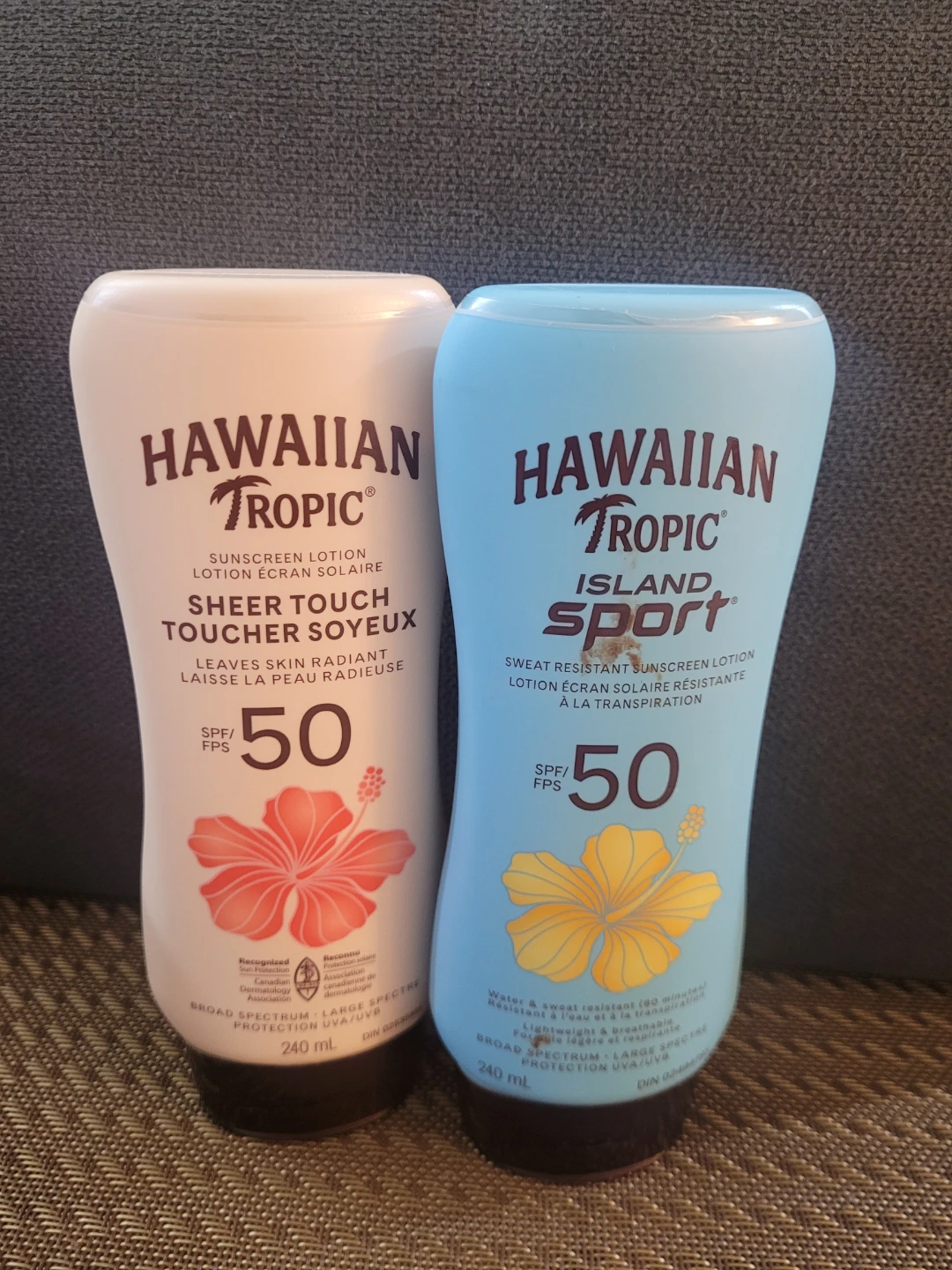 Hawaiian Tropic Sunscreen Lotions SPF 50 (2 bottles)