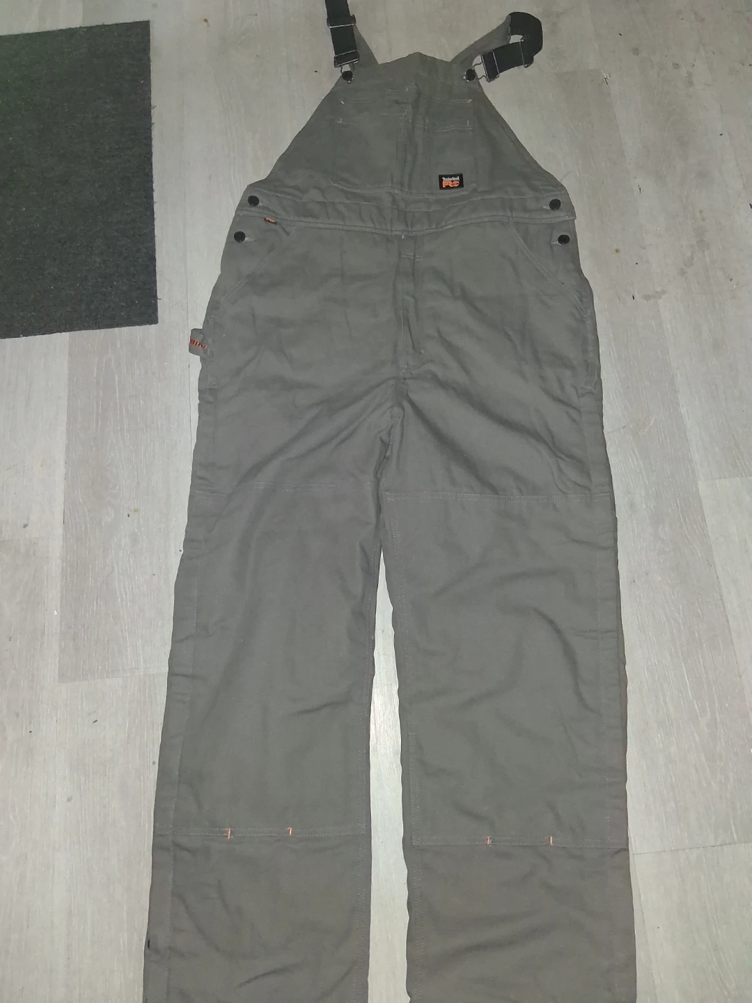 Timberland PRO Men's Grey Original Fit Insulated Bib Overalls - photo 3