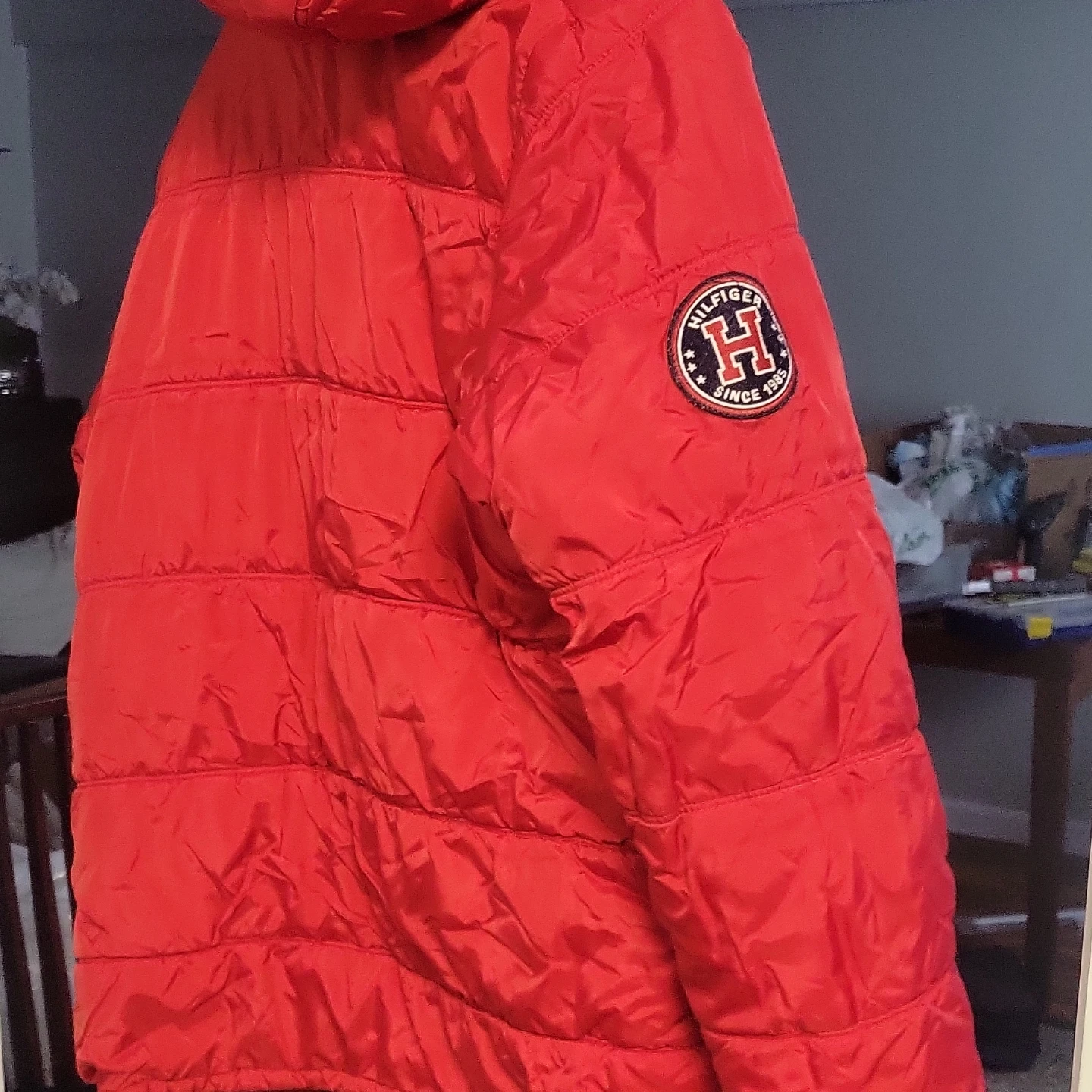 Tommy Hilfiger Puffer Jacket - Red - photo 3