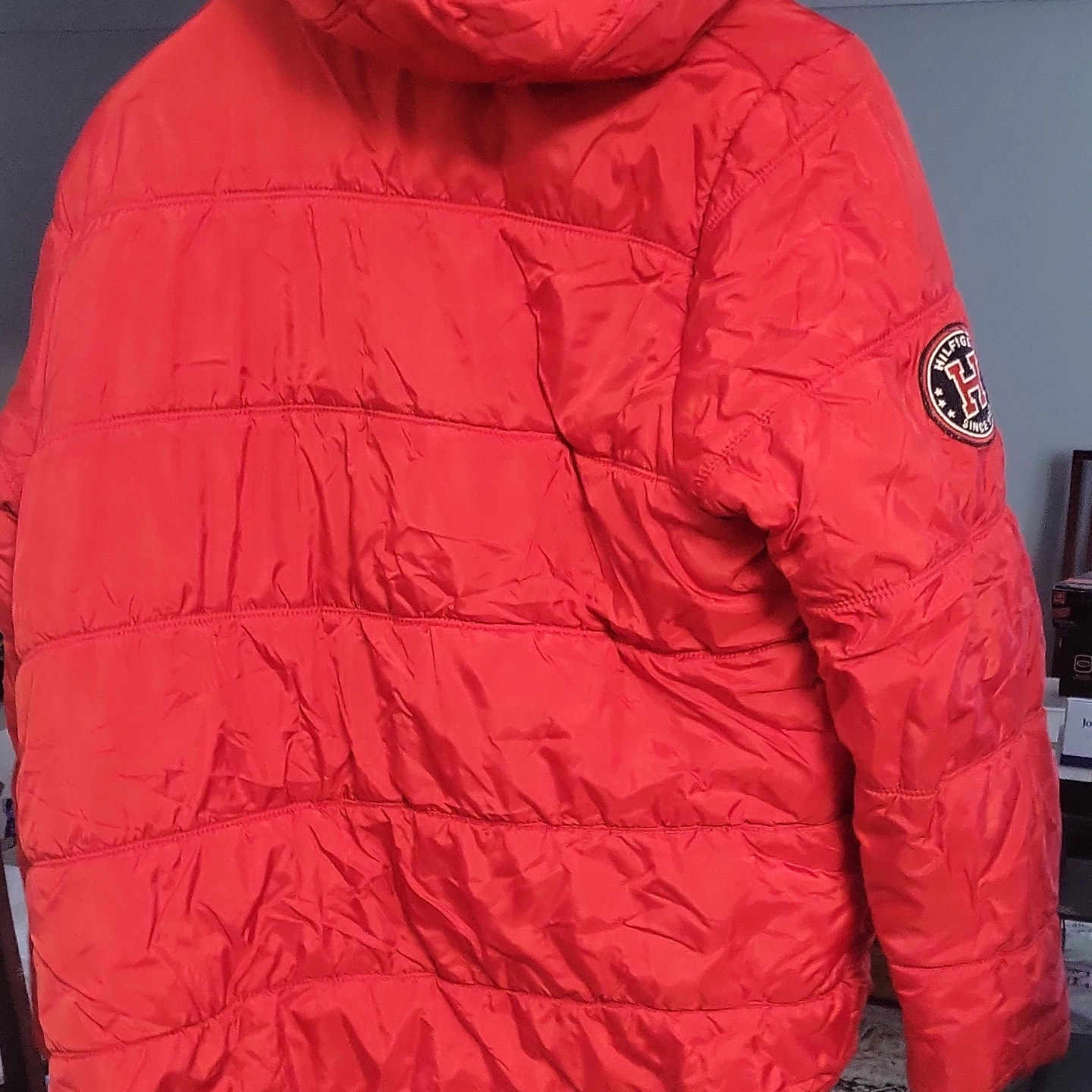 Tommy Hilfiger Puffer Jacket - Red - photo 4