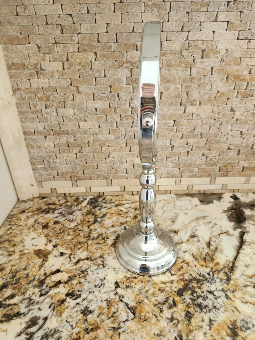 Silver vanity mirror - photo 3