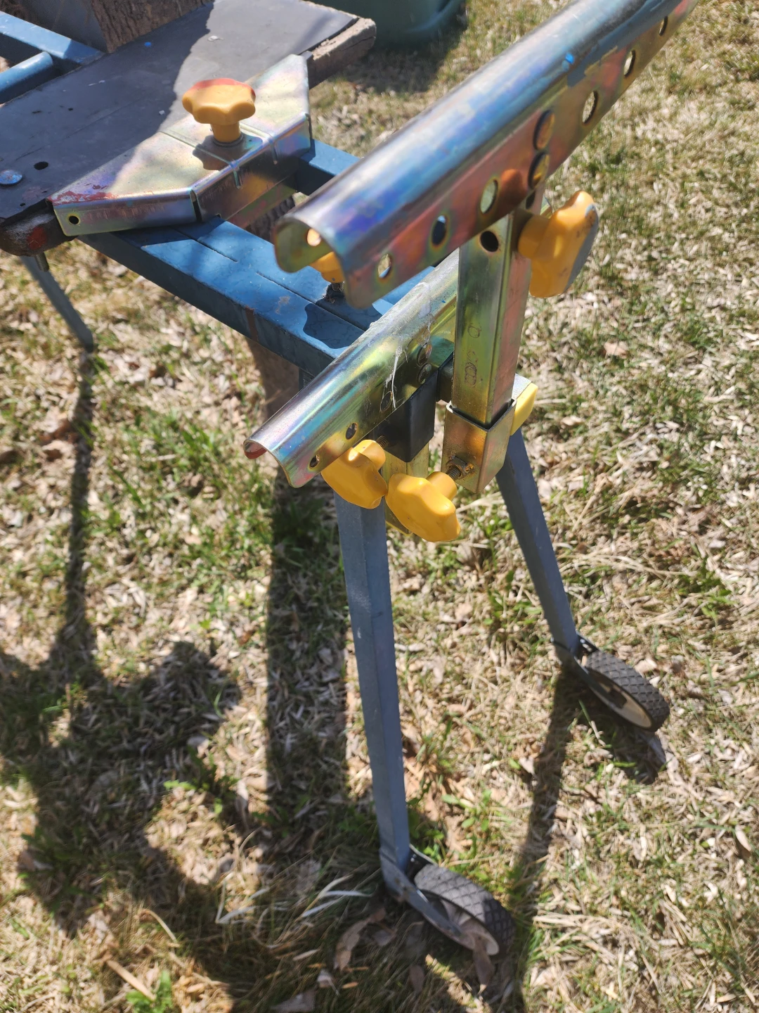 Miter Saw Stand with Wheels - photo 2