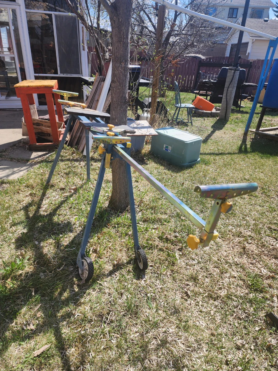 Miter Saw Stand with Wheels - photo 3
