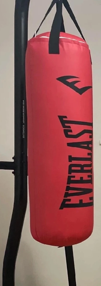 Everlast Red Punching Bag