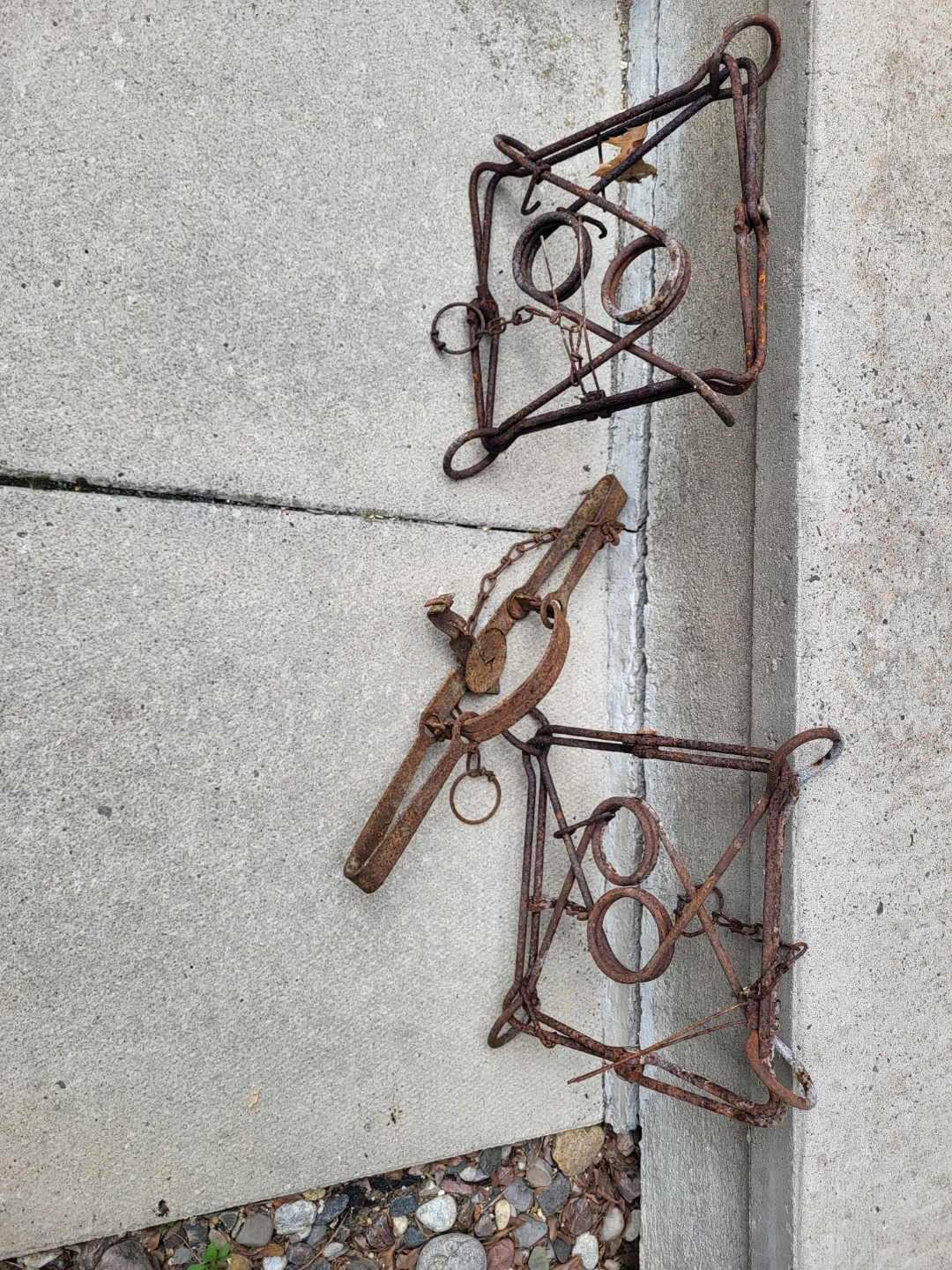 Vintage Decomissioned Metal Animal Traps