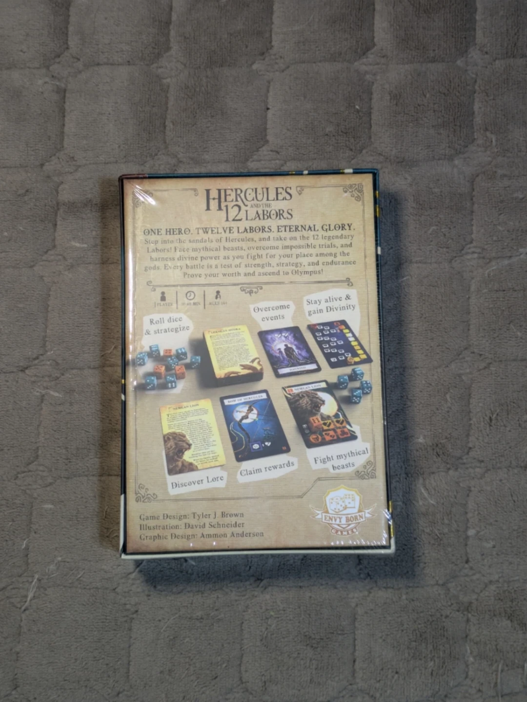 Hercules and the 12 Labors Board Game - photo 2