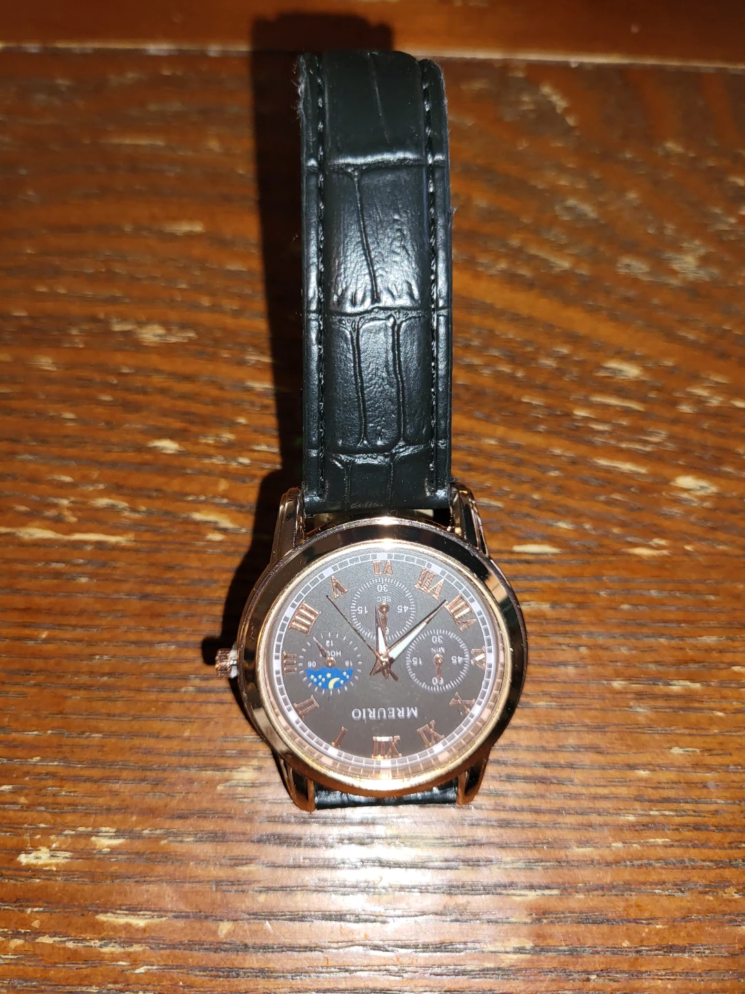 MREURIO Rose Gold Tone Watch