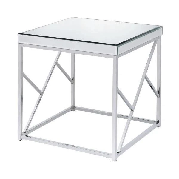 Mirrored Side Table - photo 2
