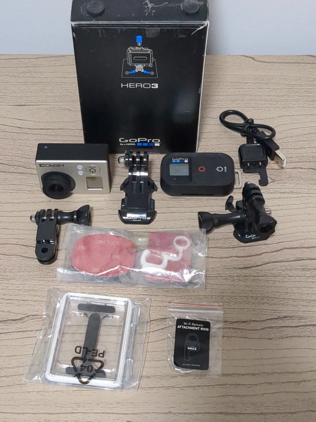 GoPro HERO3 Action Camera with Accessories