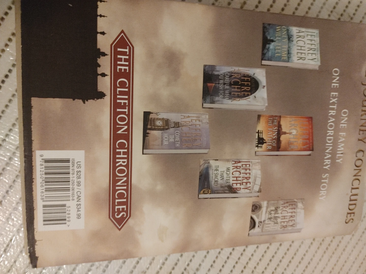 Jeffrey Archer "This Was A Man" The Clifton Chronicles Novel - photo 2