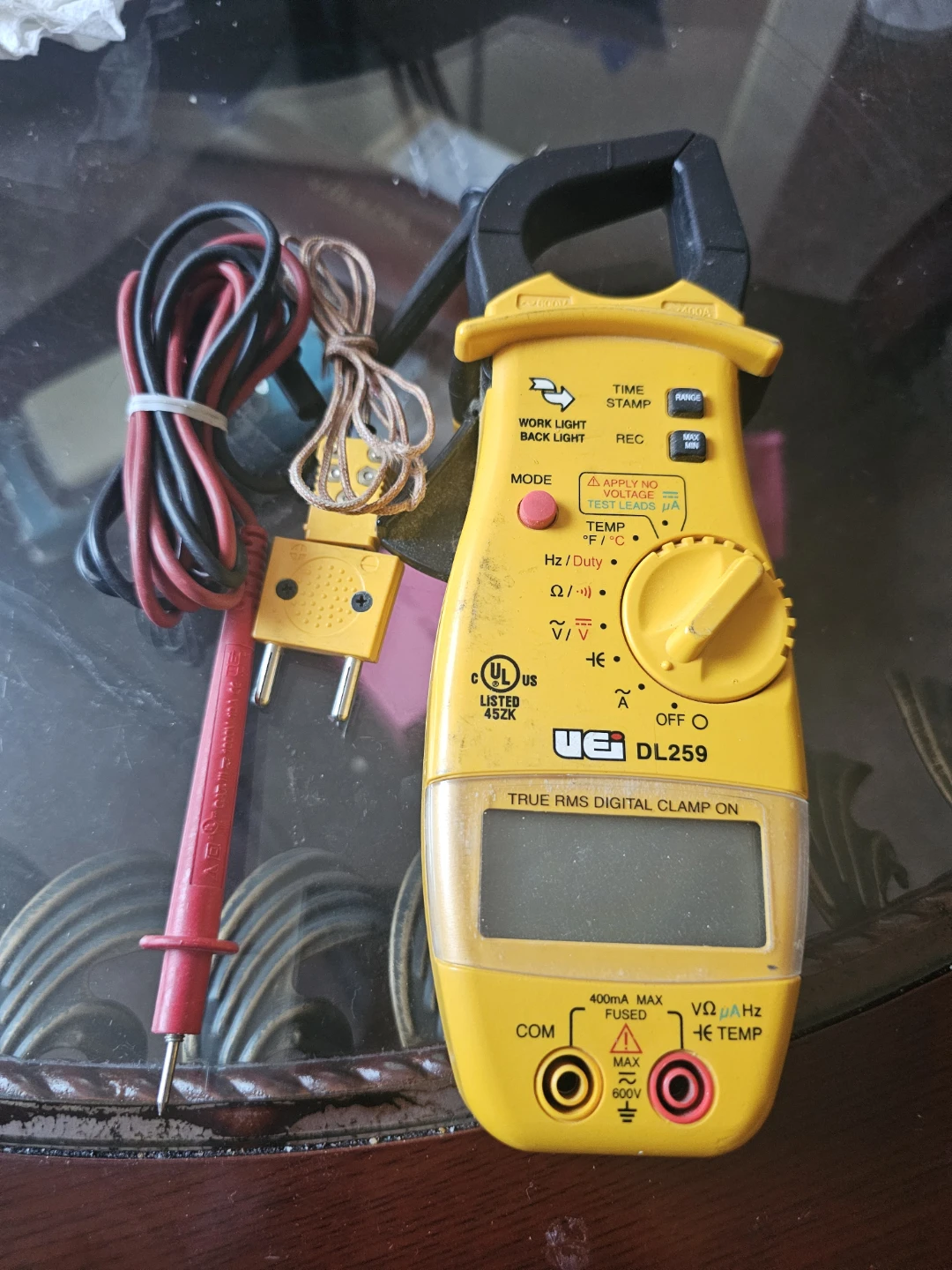 UEi DL259 True RMS Digital Clamp Meter - photo 2