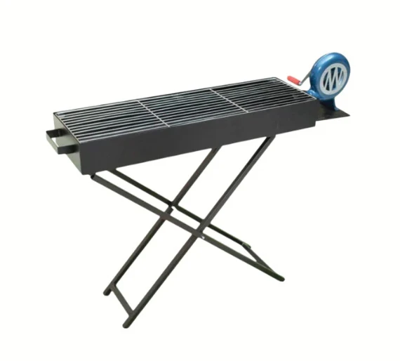 Barbeque BBQ Grill With Blower 80 x 30 cm - photo 2