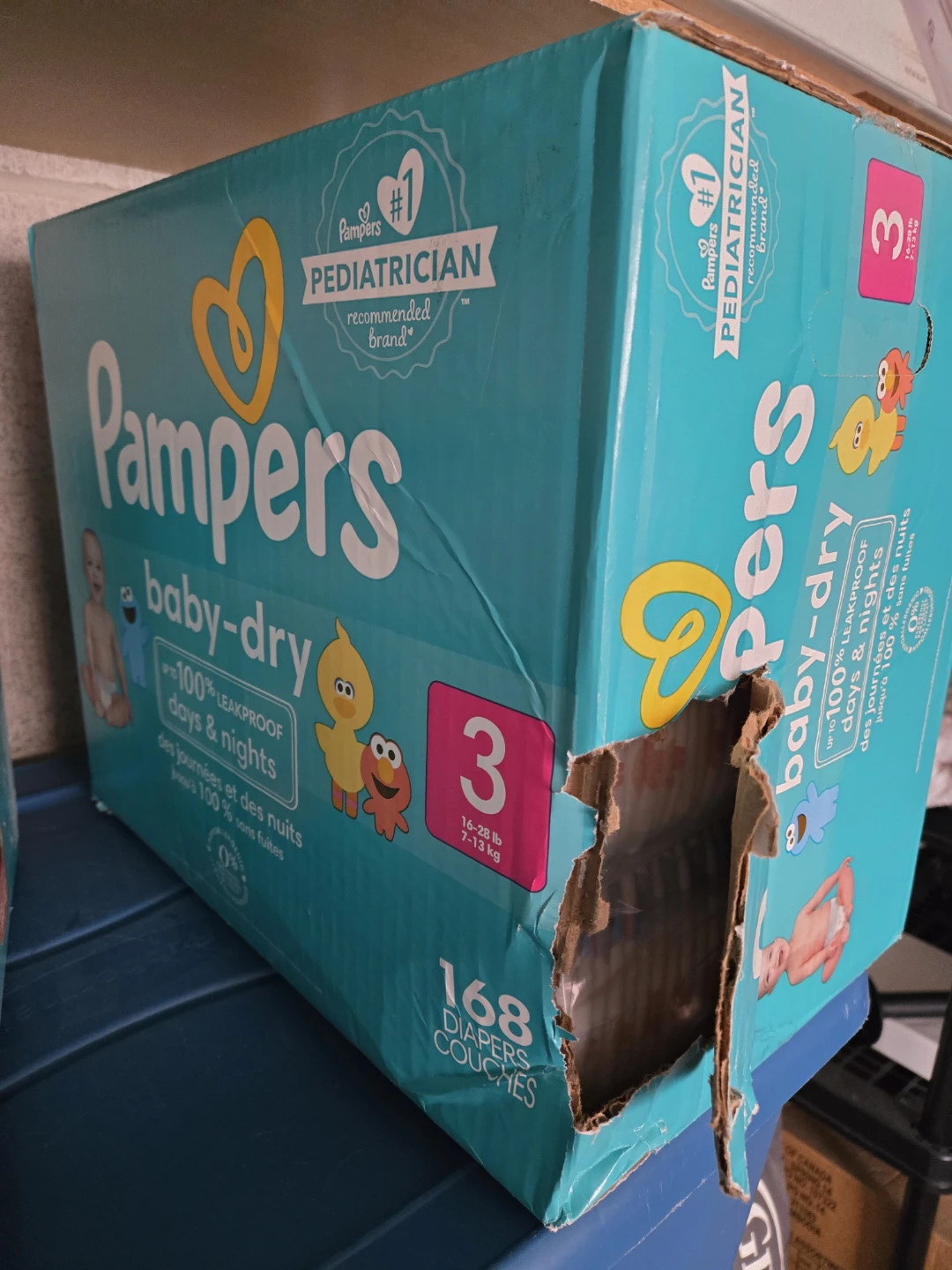 Pampers Baby-Dry Diapers Size 3 - 168 Count - photo 2