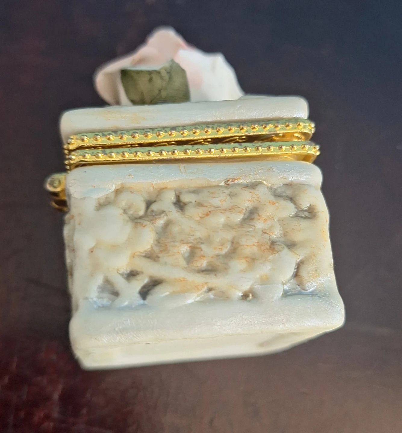 Decorative Trinket Box with Rose - photo 4