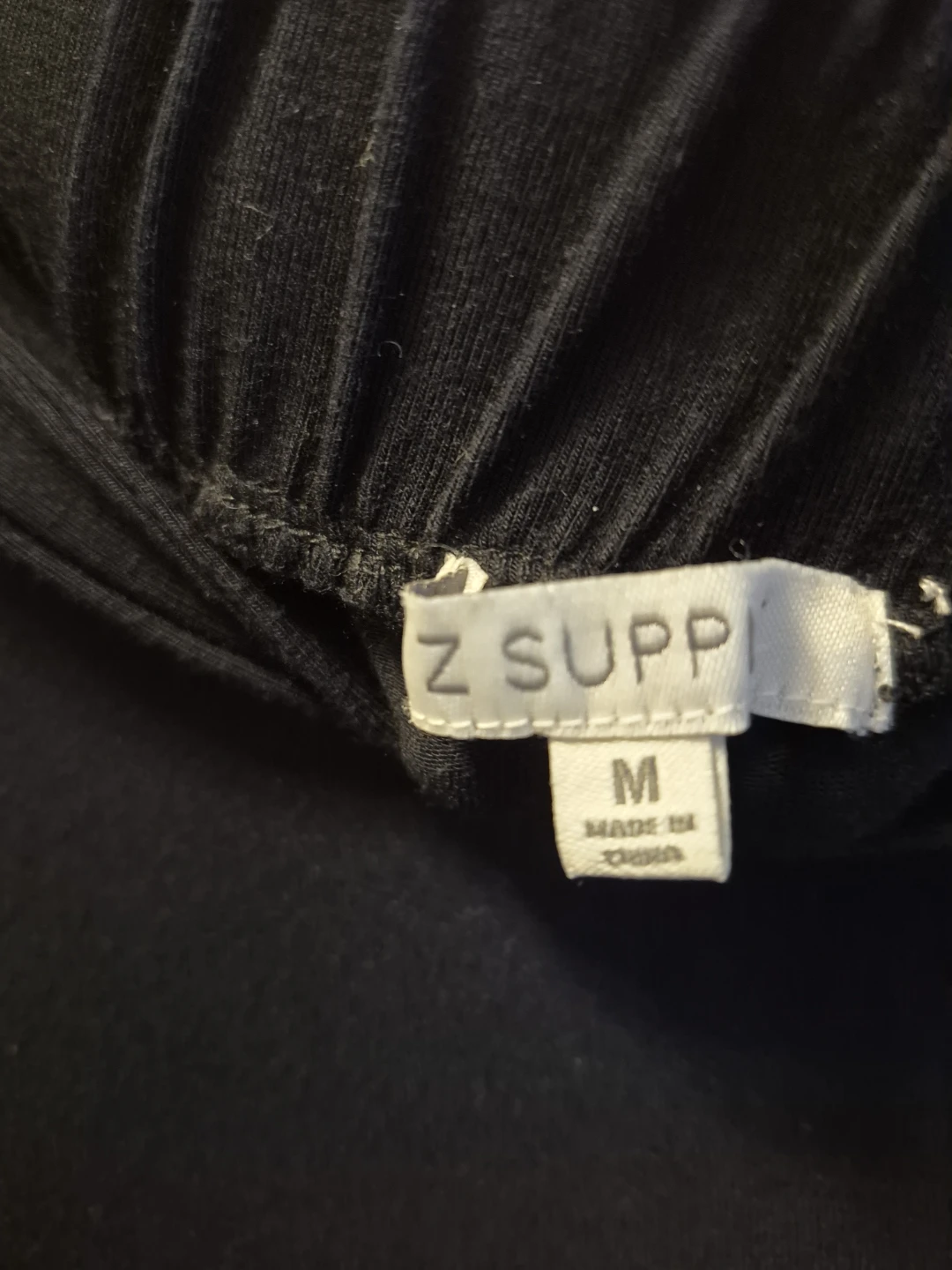 Z SUPPLY Black Wide Leg Pants - Size M - photo 4