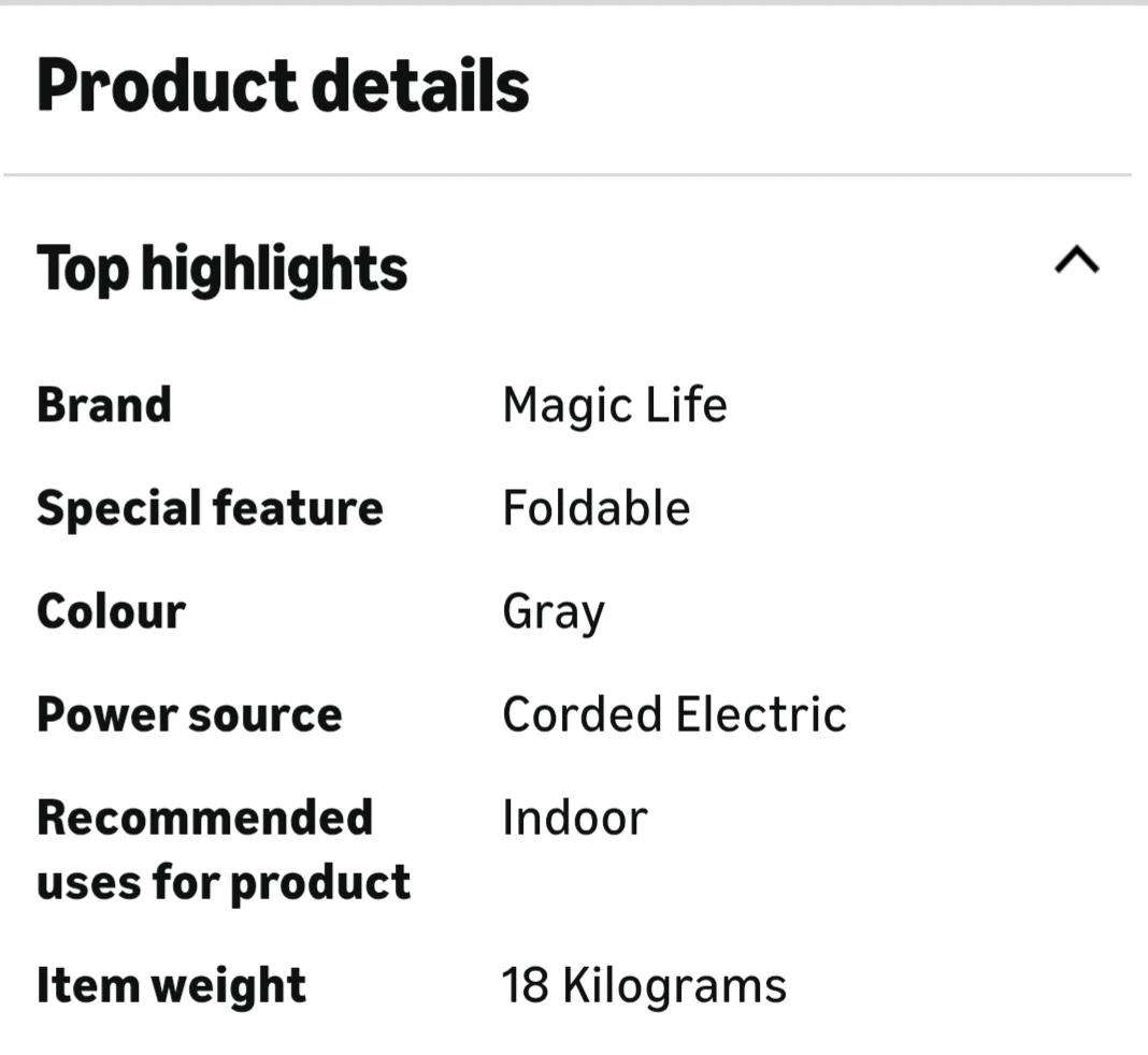 Magic Life Foldable Exercise Bike - Gray - photo 5