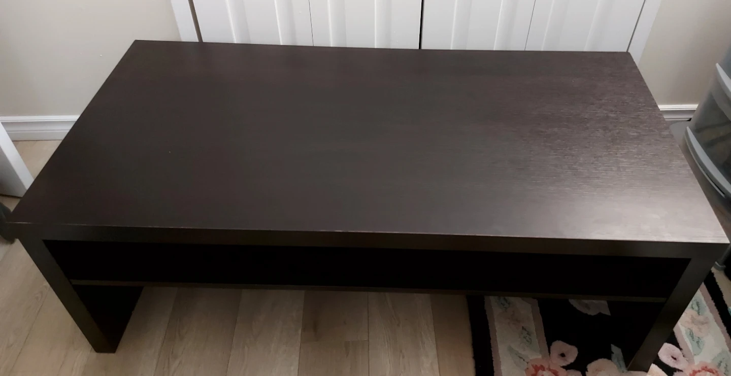 Dark Brown Coffee Table