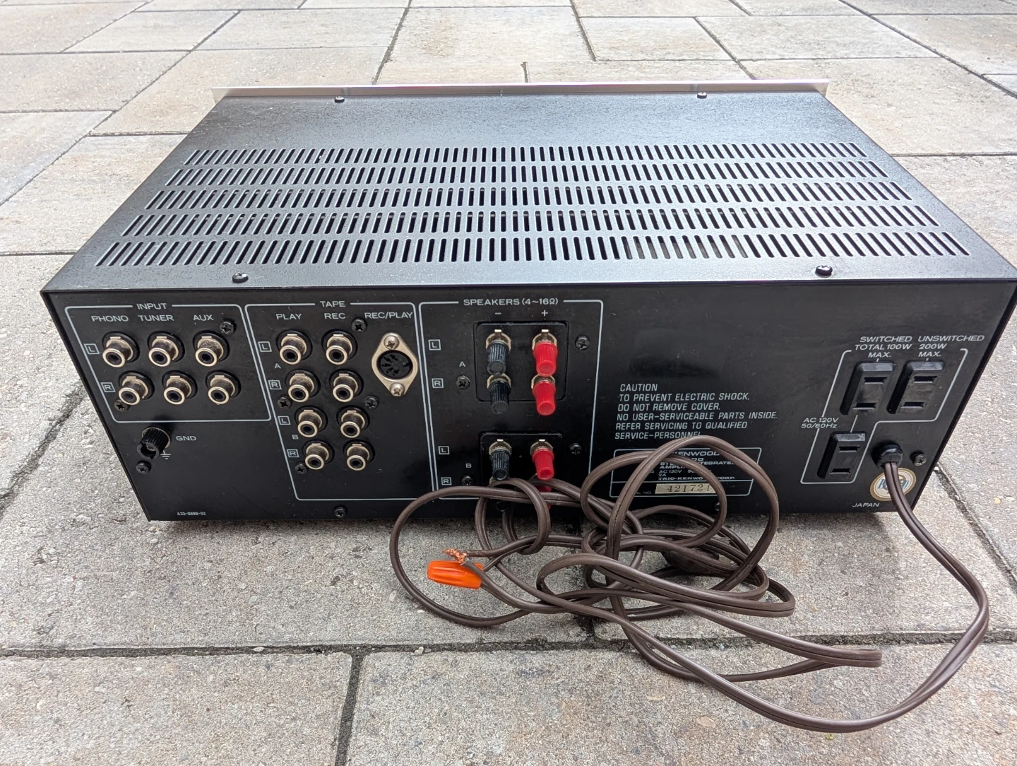 Kenwood Stereo Integrated Amplifier KA-3500 - photo 5