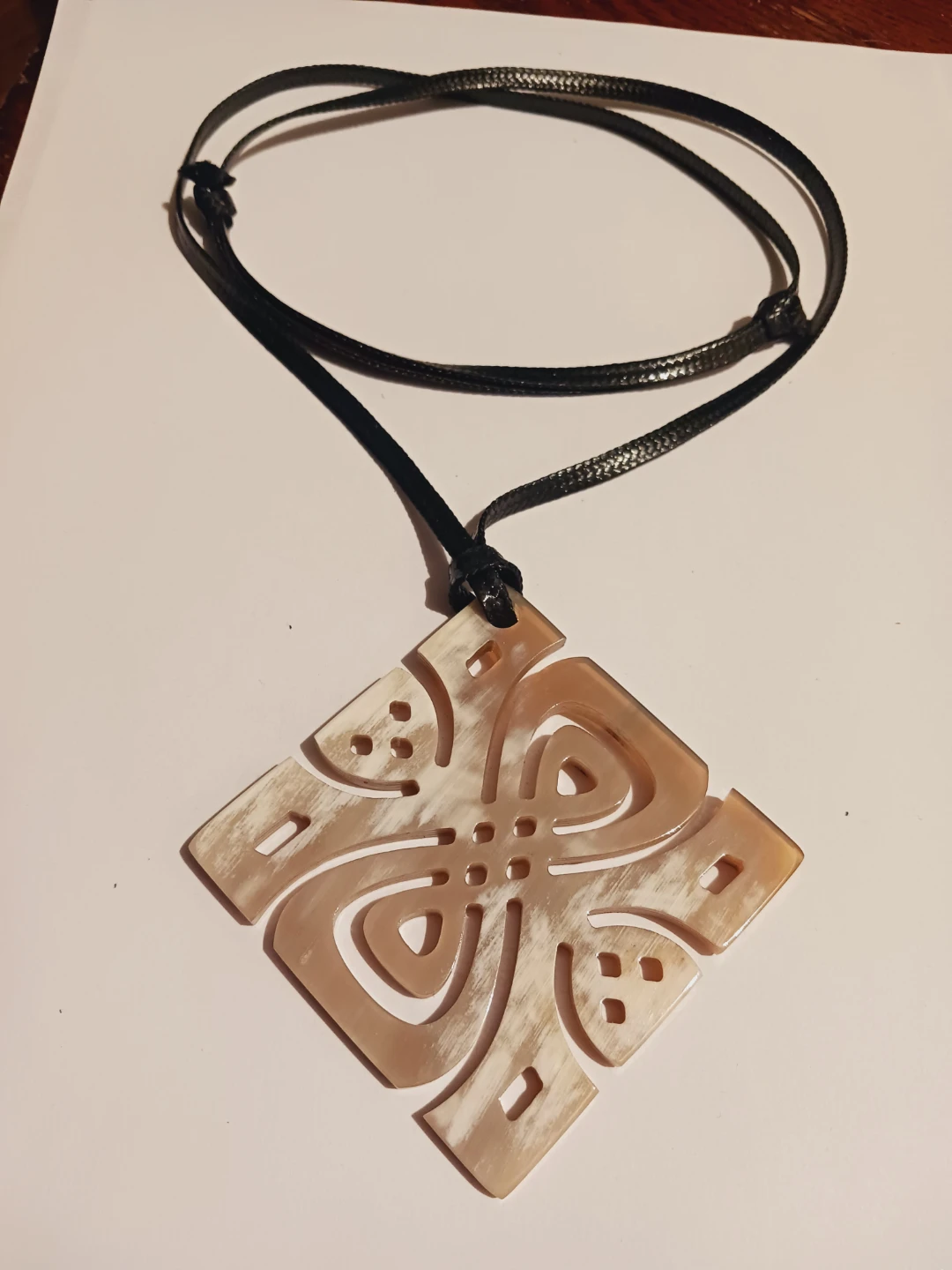 Pendant Necklace with Celtic Knot Design - photo 4