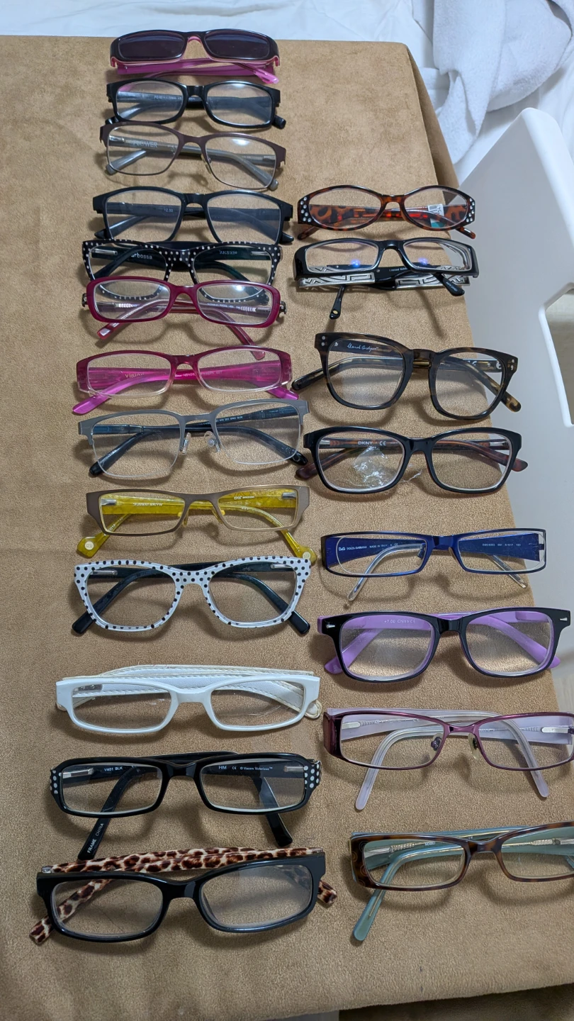 Assorted Women's Eyeglasses - Various Brands & Styles