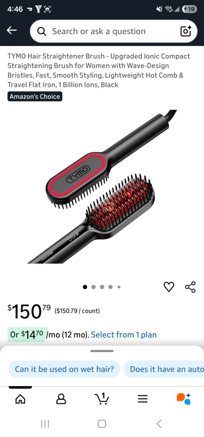 New Ionic Hair Straightener - photo 4