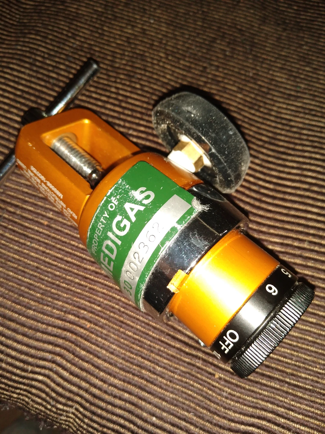 Madagas pressure oxygen pressure gauge - photo 3
