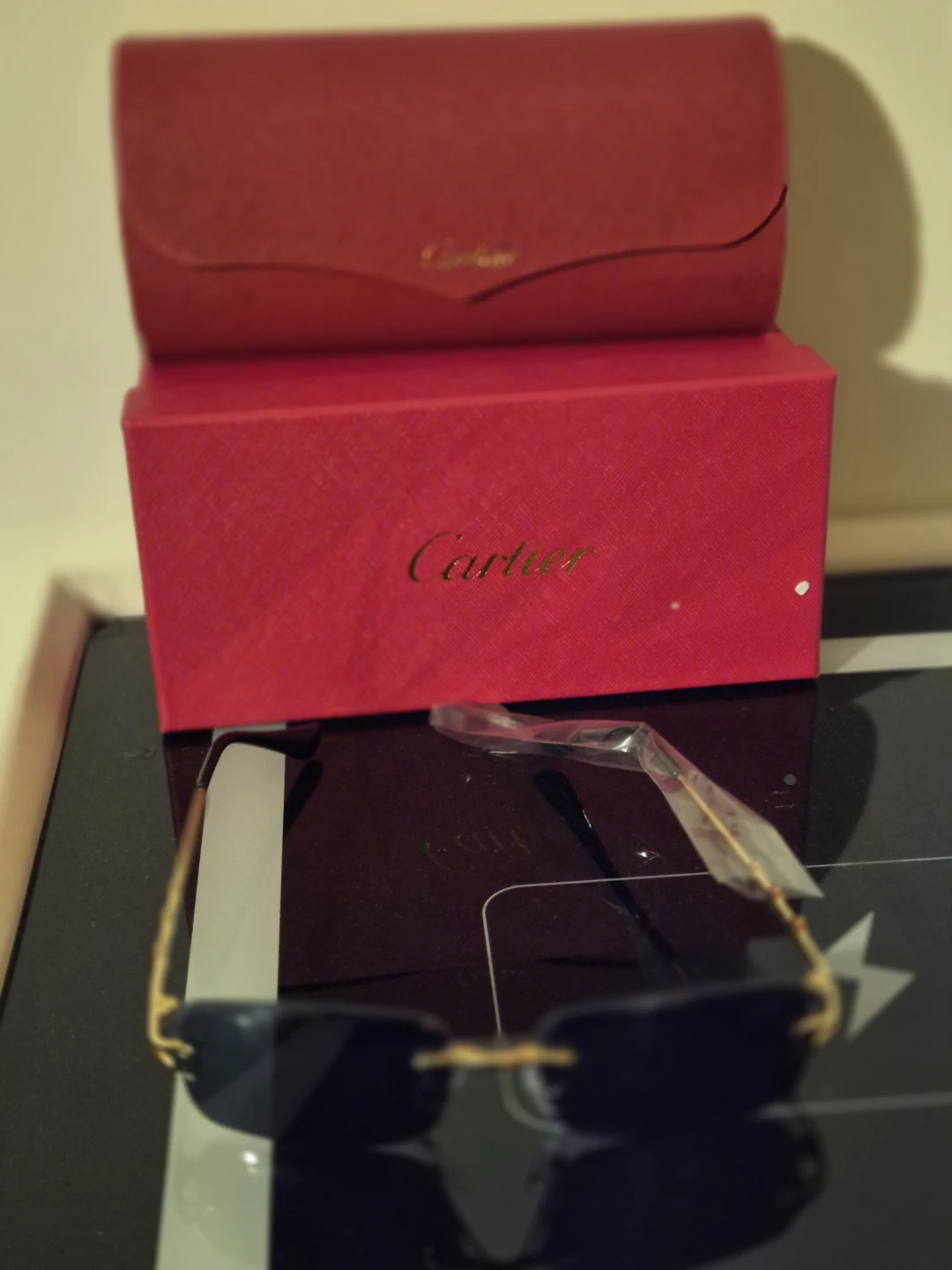 Cartier Sunglasses with Case and Box