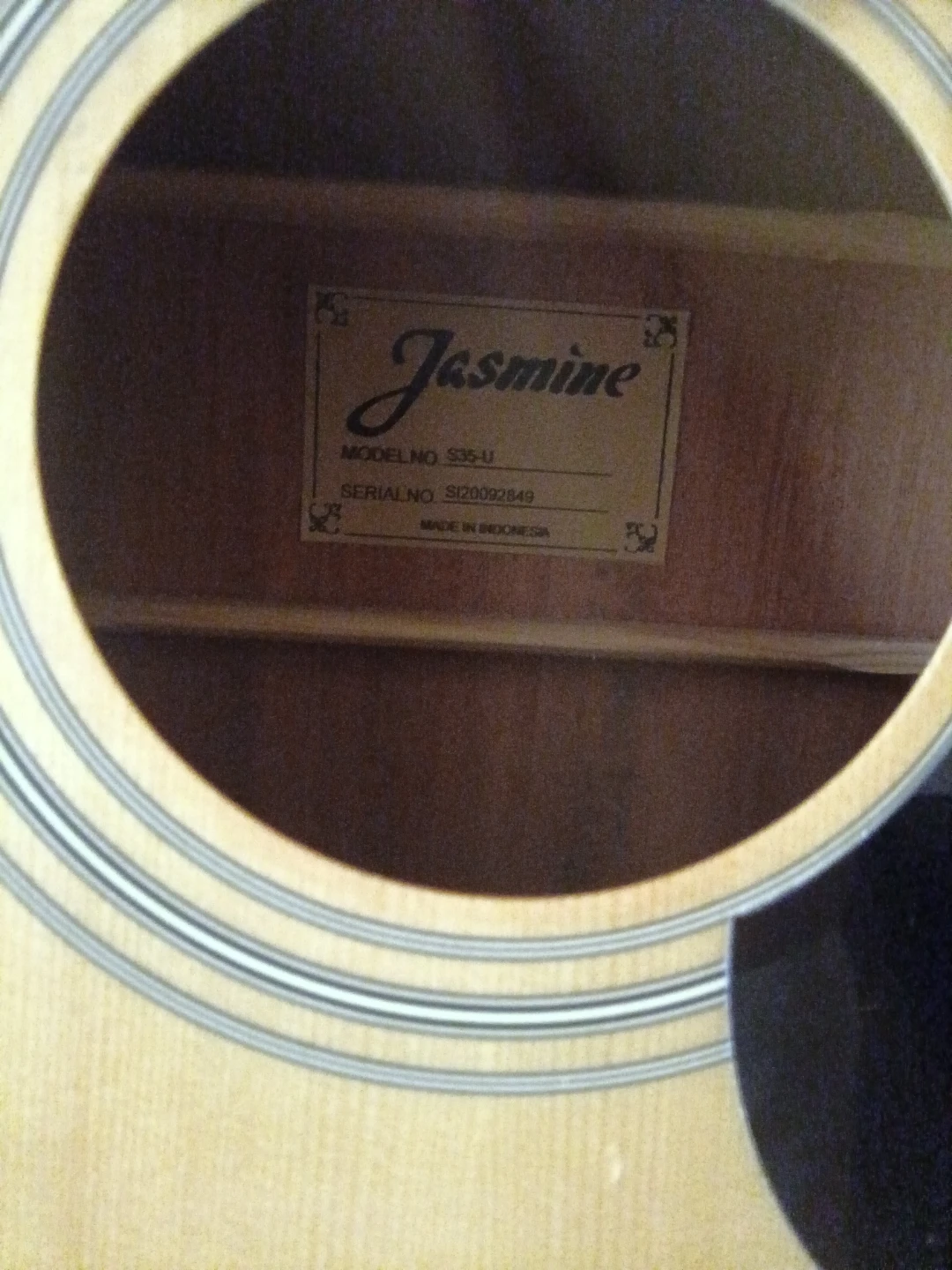 Jasmine S35-U Acoustic Guitar - photo 2