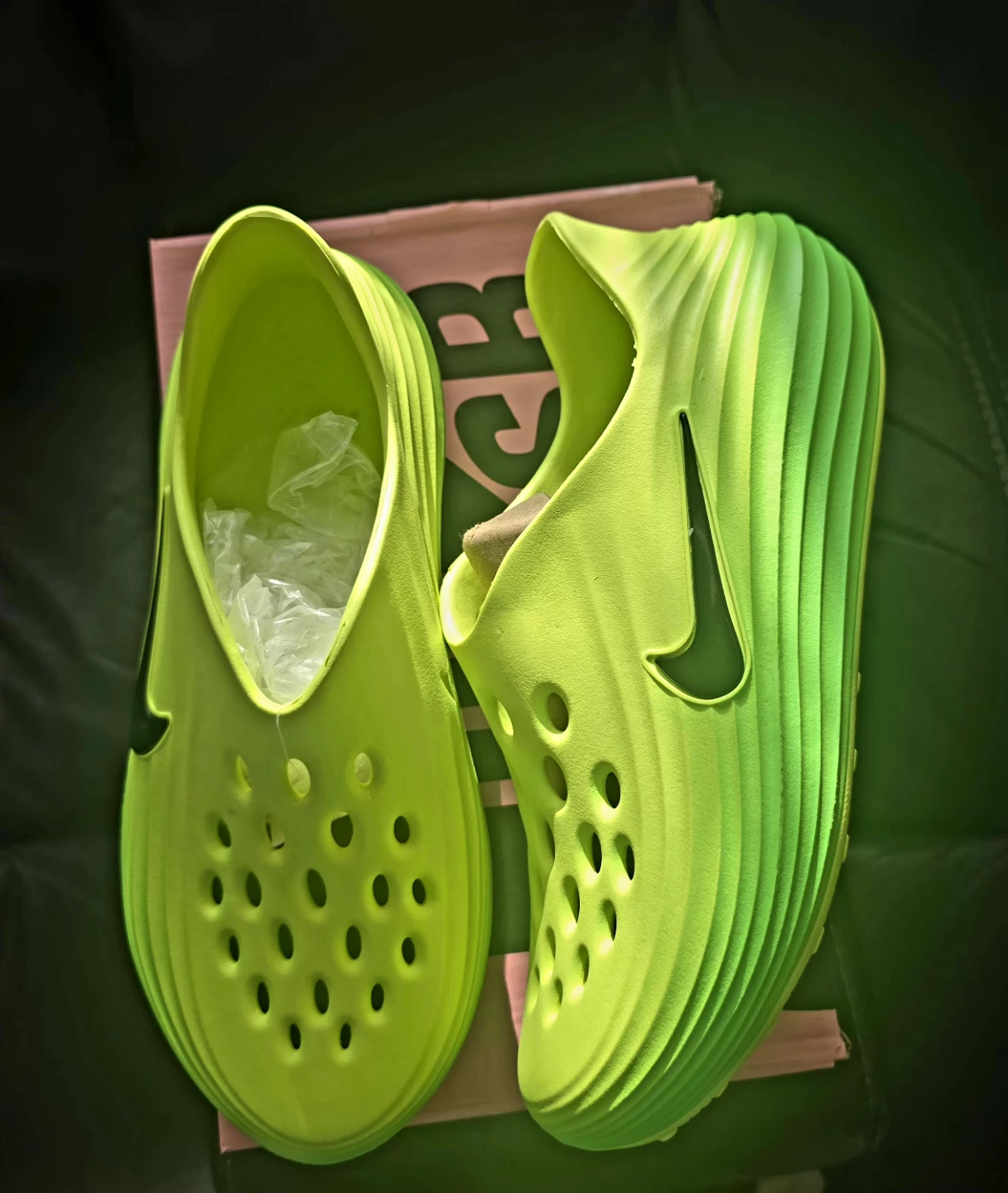Brand new Nike ReactX Rejuven8 foam slep on shoes - photo 2