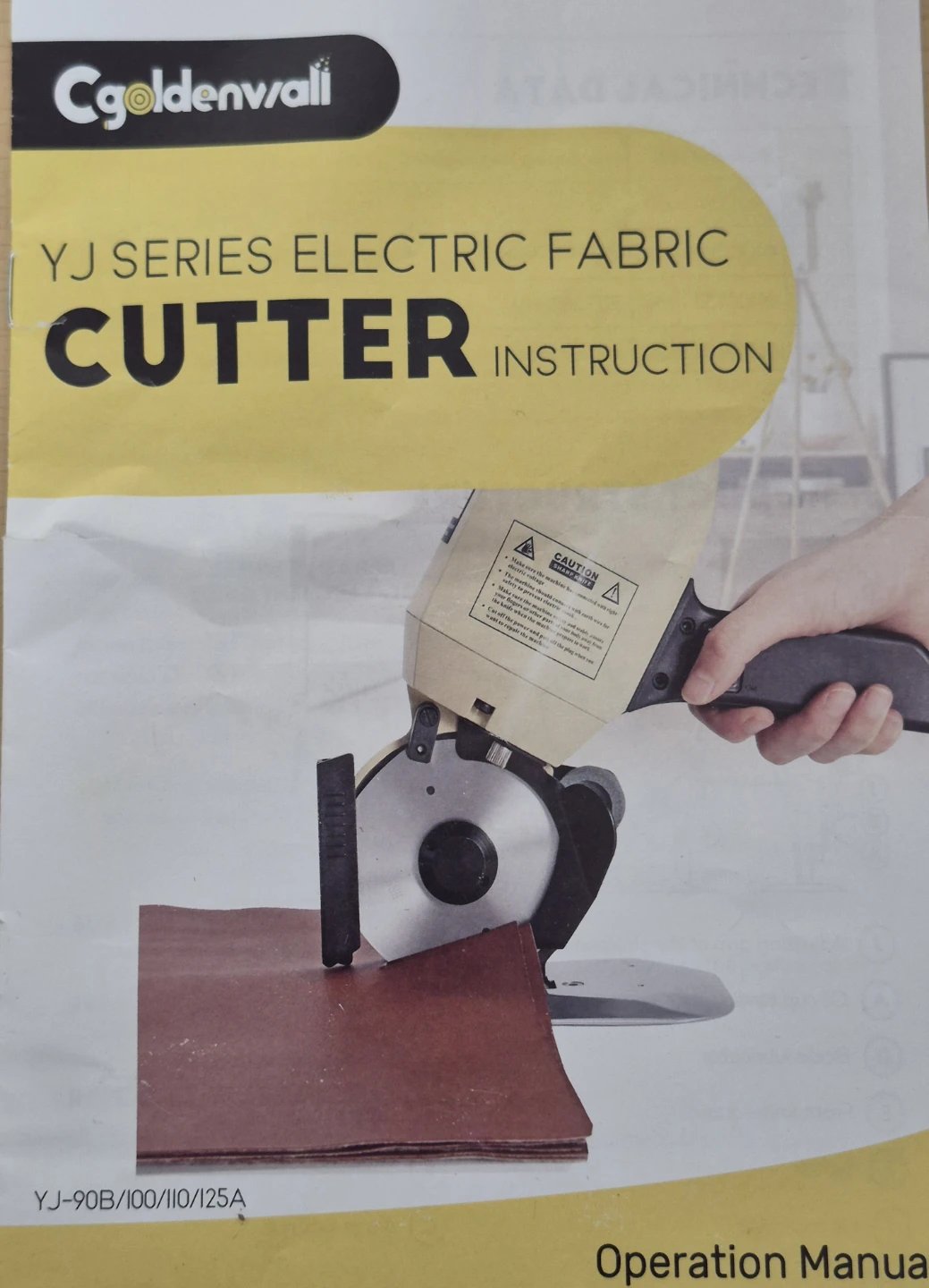 Cgoldenwall Electric Fabric Cutter - photo 3