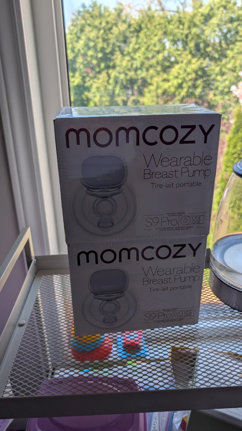 Sealed, Brand New Momcozy S9 Pro Wearable Breast Pump x 2