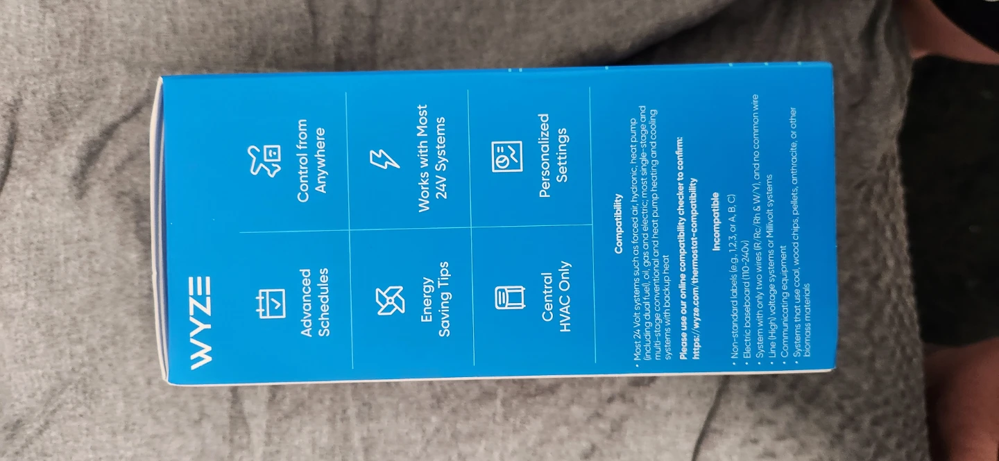 Wyze Smart Thermostat (Brand New - Never Installed) - photo 4