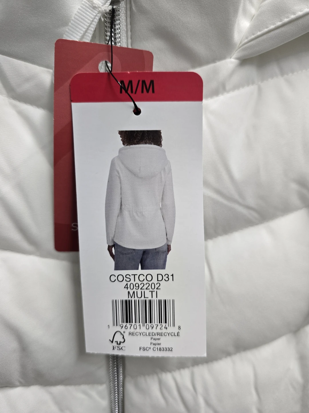 White Tommy Hilfiger Puffer Jacket - photo 3