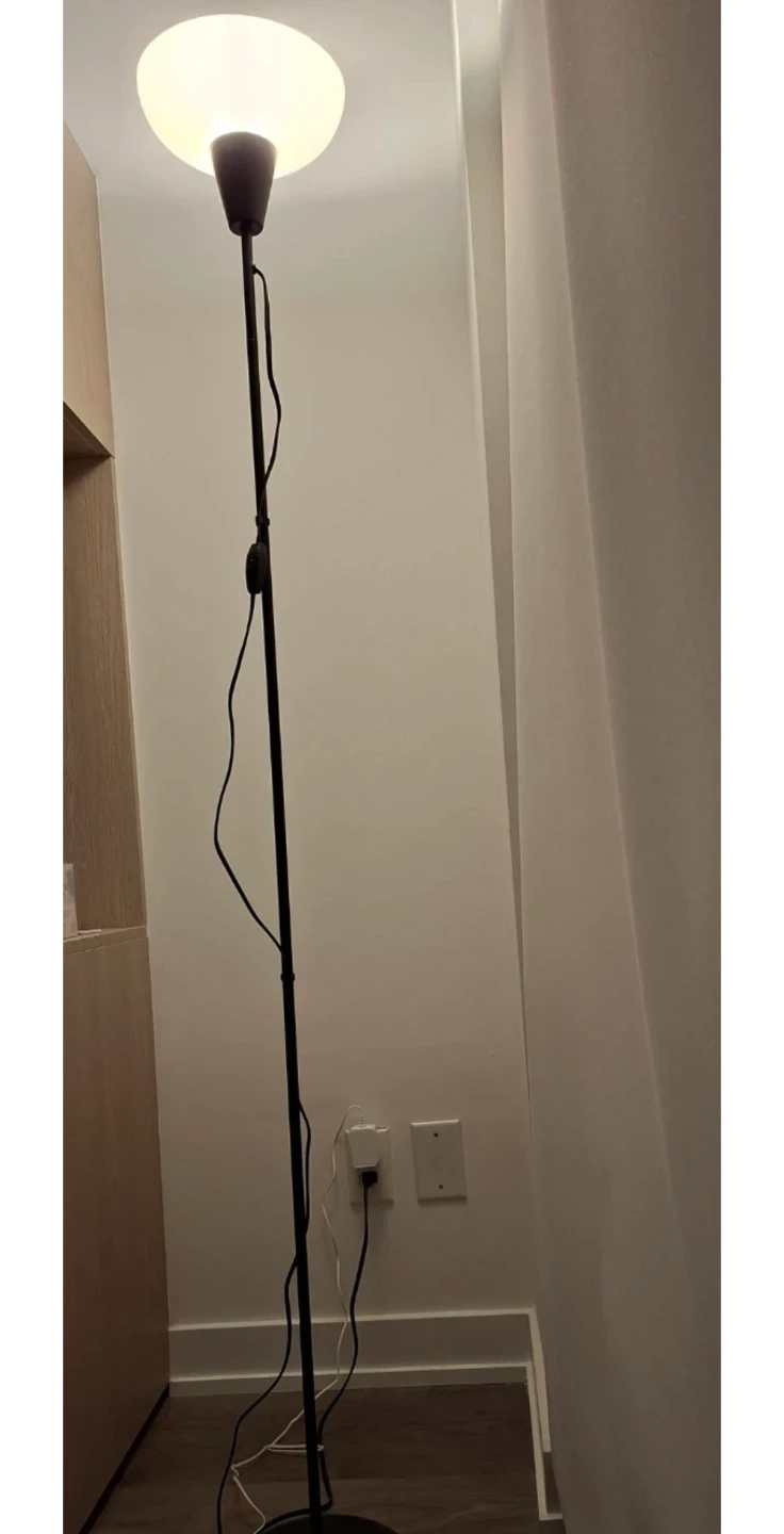 IKEA Floor Lamp w/ dimmable bulb