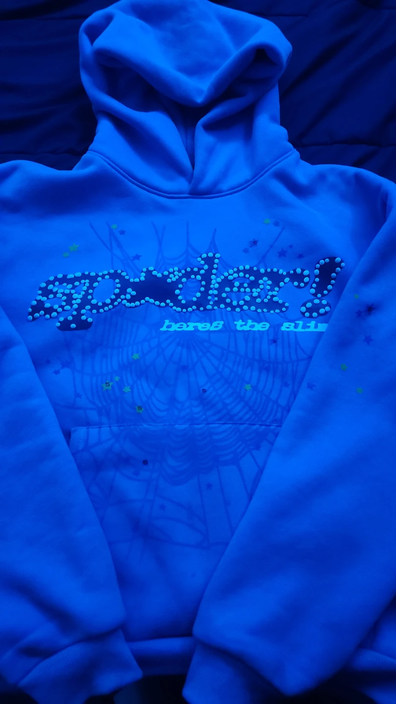 Purple spider hoodie - photo 2