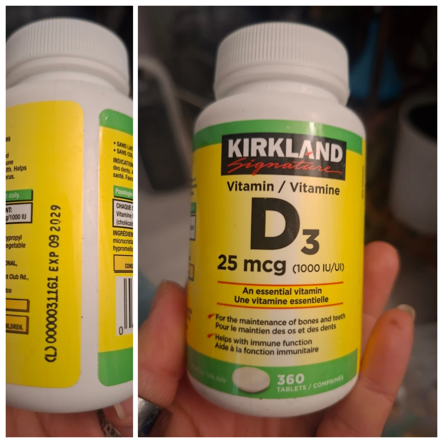Vitamin D Tablets (1000 iu)