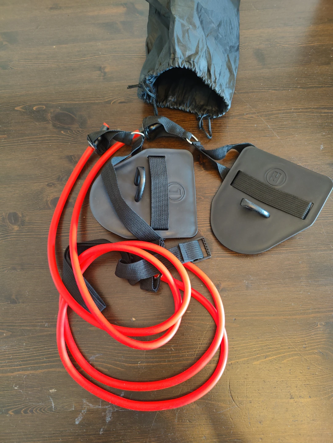 FOOING Swimming Arm Strength Trainer Resistance Bands Set - photo 2