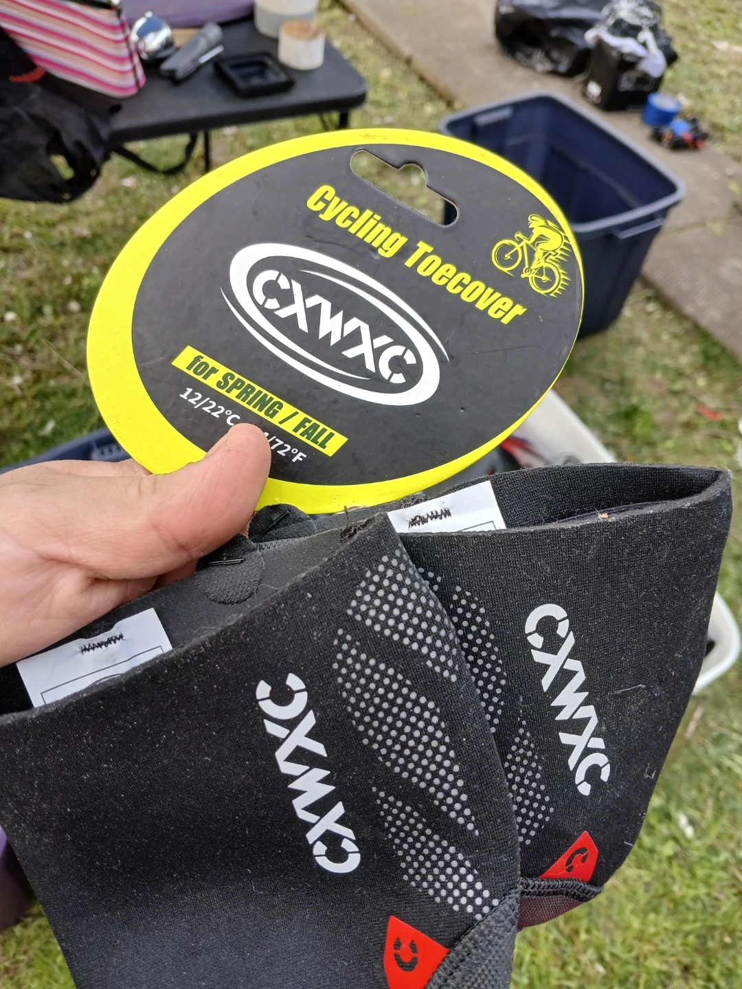 CXWXC Cycling Toecovers for Spring/Fall